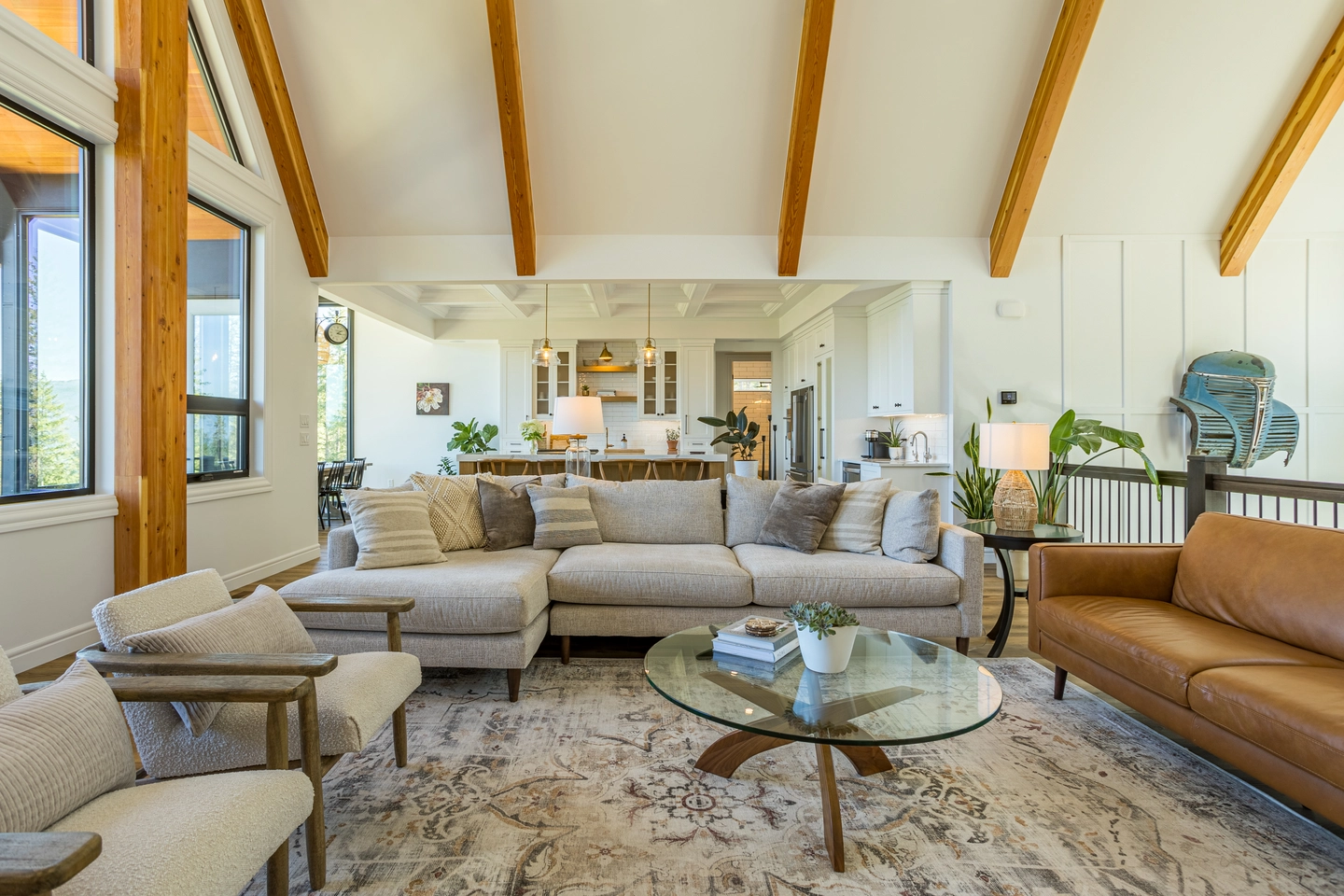 Twin Lakes Road Open Concept Living Space